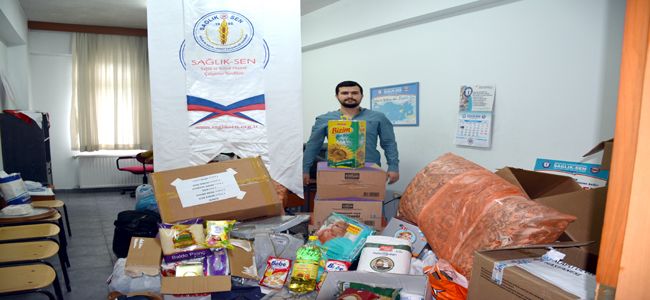 ALAPLI SAĞLIKÇILARINDAN BAYIRBUCAK TÜRKMENLERİNE YARDIM