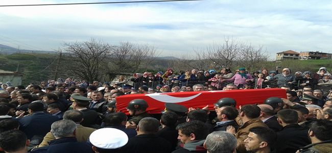 ŞEHİT GÖKSAL CİN GÖZYAŞLARIYLA EBEDİYETE UĞURLANDI